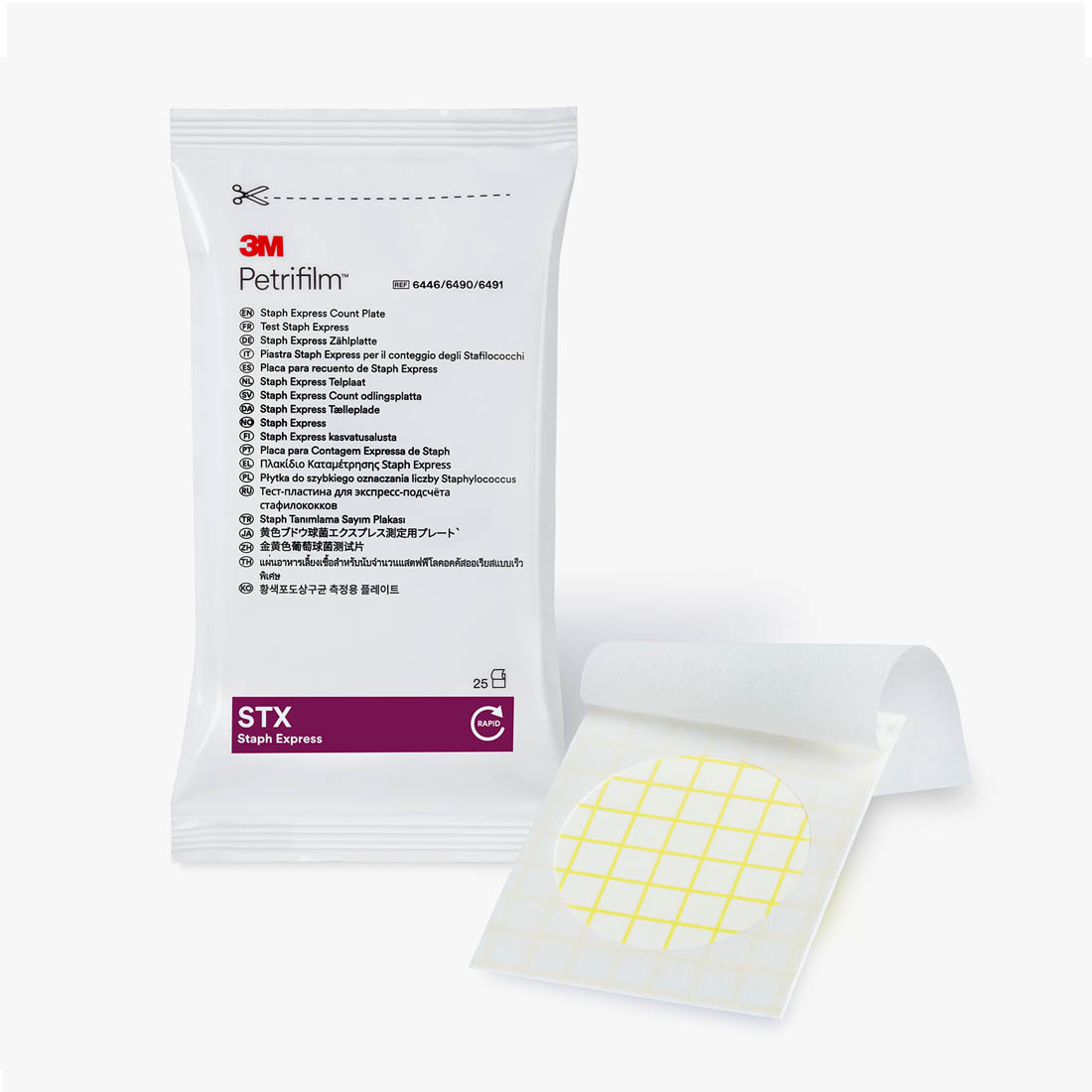 3M™ Petrifilm™  STX 金黃色葡萄球菌快檢片